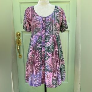 Grateful Dead Babydoll Steal your Face 1994 Dress
